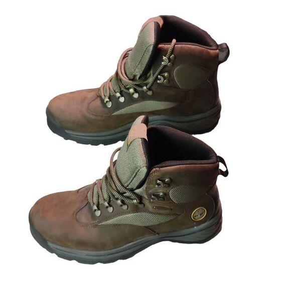 Timberland Men's 15130 Chocorua Trail Mid Waterproof Hiking Boots Brown Size 9W - Picture 8 of 10